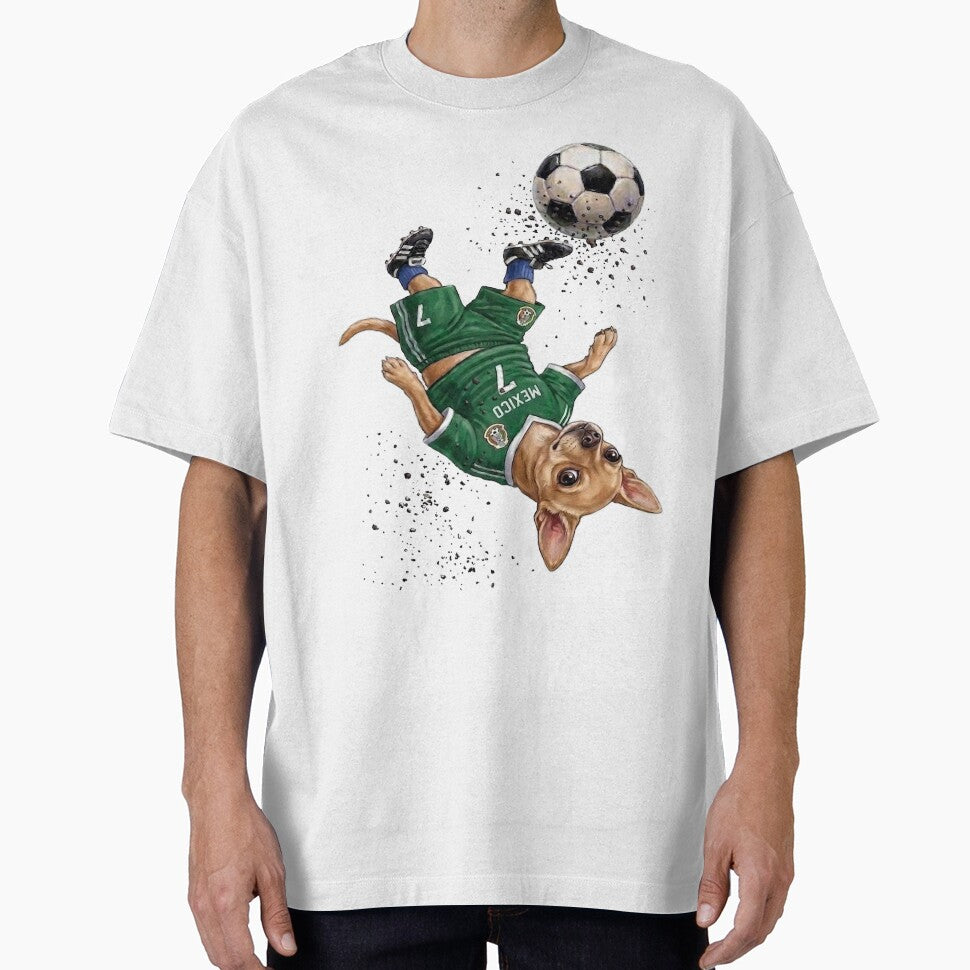 Soccer Chihuahua drop kick by LightPaintress