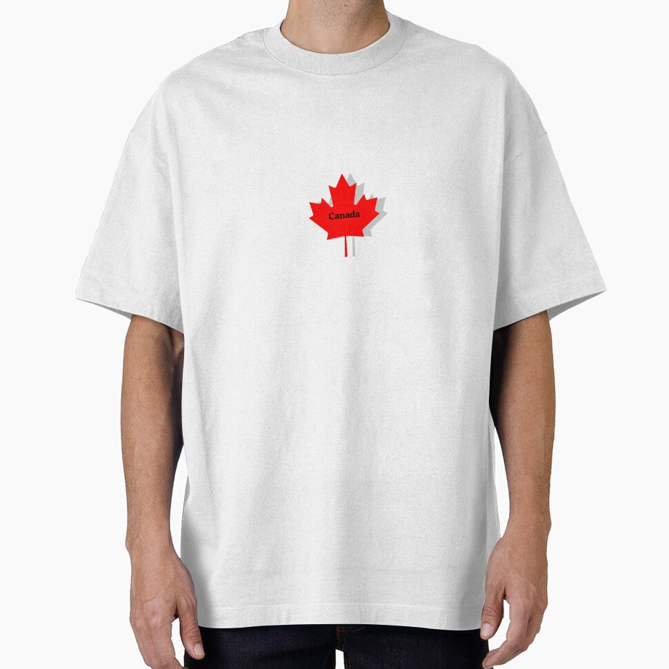 Minimalistic Canadian Red Maple Leaf by atCase