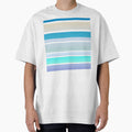 Minimalist blue striped | minimalist colors by lausn