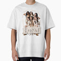 Katseye Varsity Beige Aesthetic T-Shirt by artshlyn