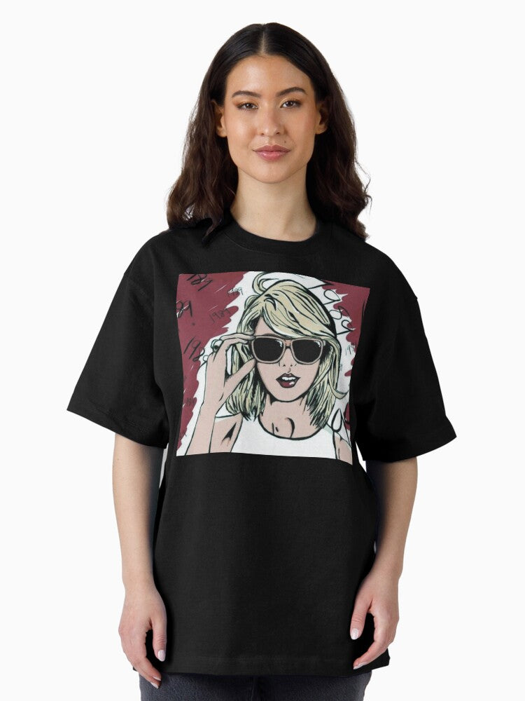 THE ERAS TOUR Oversized T-Shirt Style001 Hoodie, Sweatshirt | CoreVibeTees.com (Image 2)