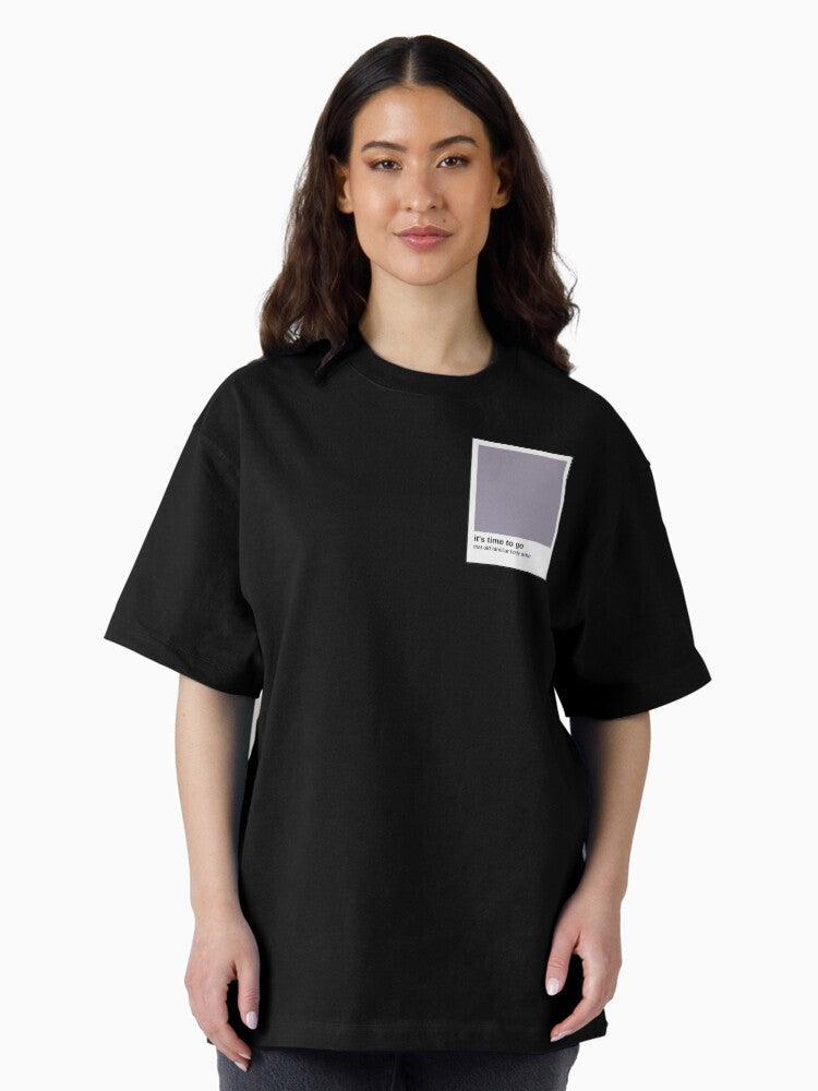 it's time to go pantone Oversized T-Shirt Hoodie, Sweatshirt | CoreVibeTees.com (Image 2)