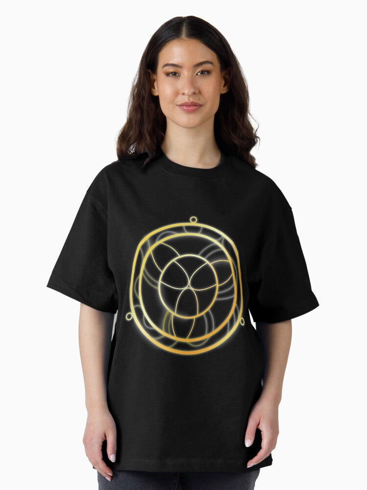 Tempered Fate Oversized T-Shirt Hoodie, Sweatshirt | CoreVibeTees.com (Image 2)