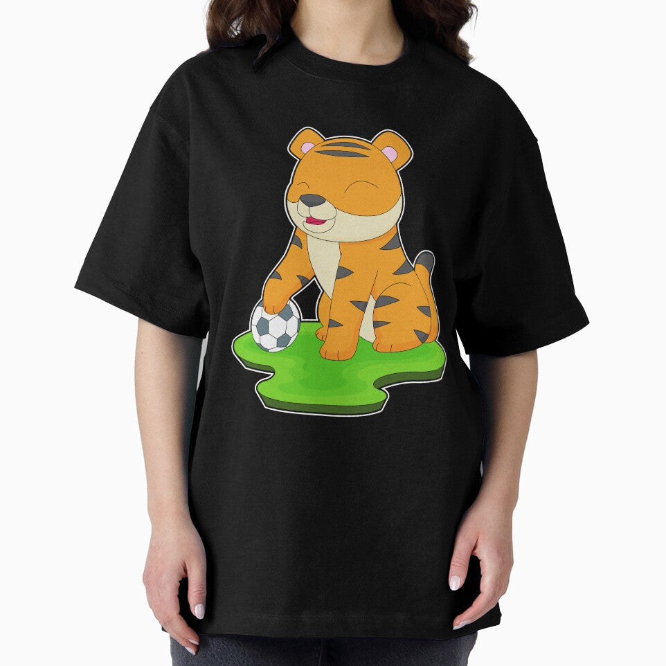 Tiger Soccer player Soccer by Snabdesign84
