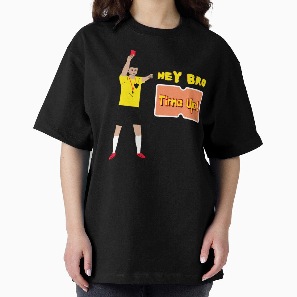 Funny referee hey bro time up referee soccer game by LUCKYHAPPYFINDS