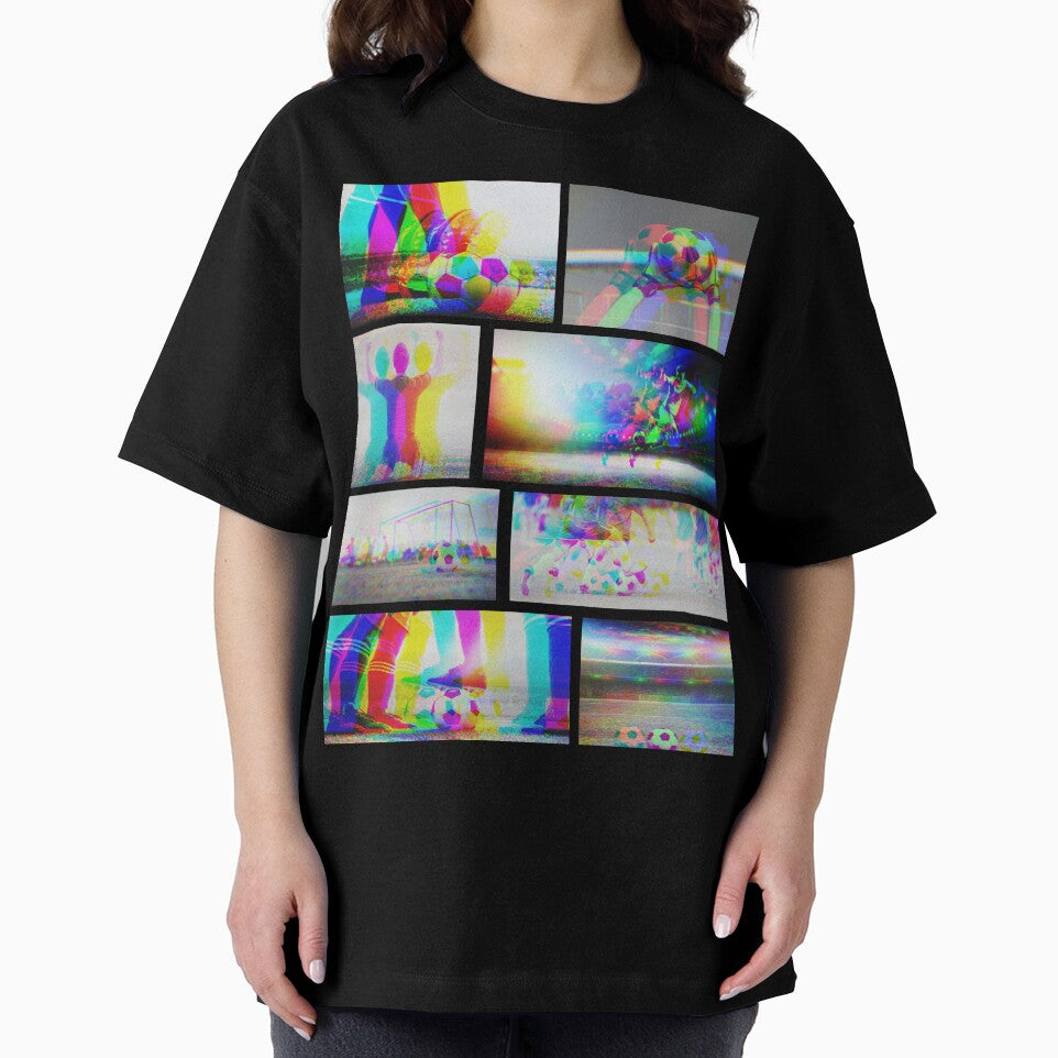 Soccer Field Photo - Ultimate Hypebeast Trippy Split Design For Any Coach, Leader Or Soccer Player by Vibbin4Life33