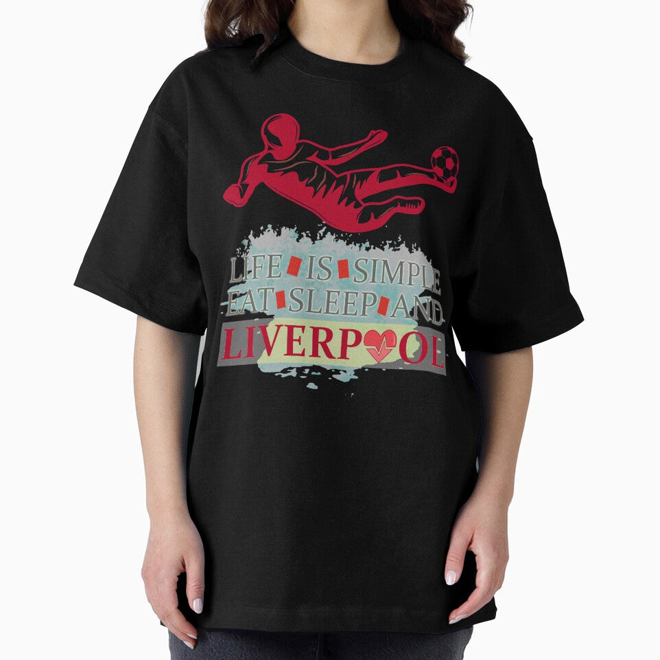 Life Is Simple Eat Sleep Liverpool by smallcatvn