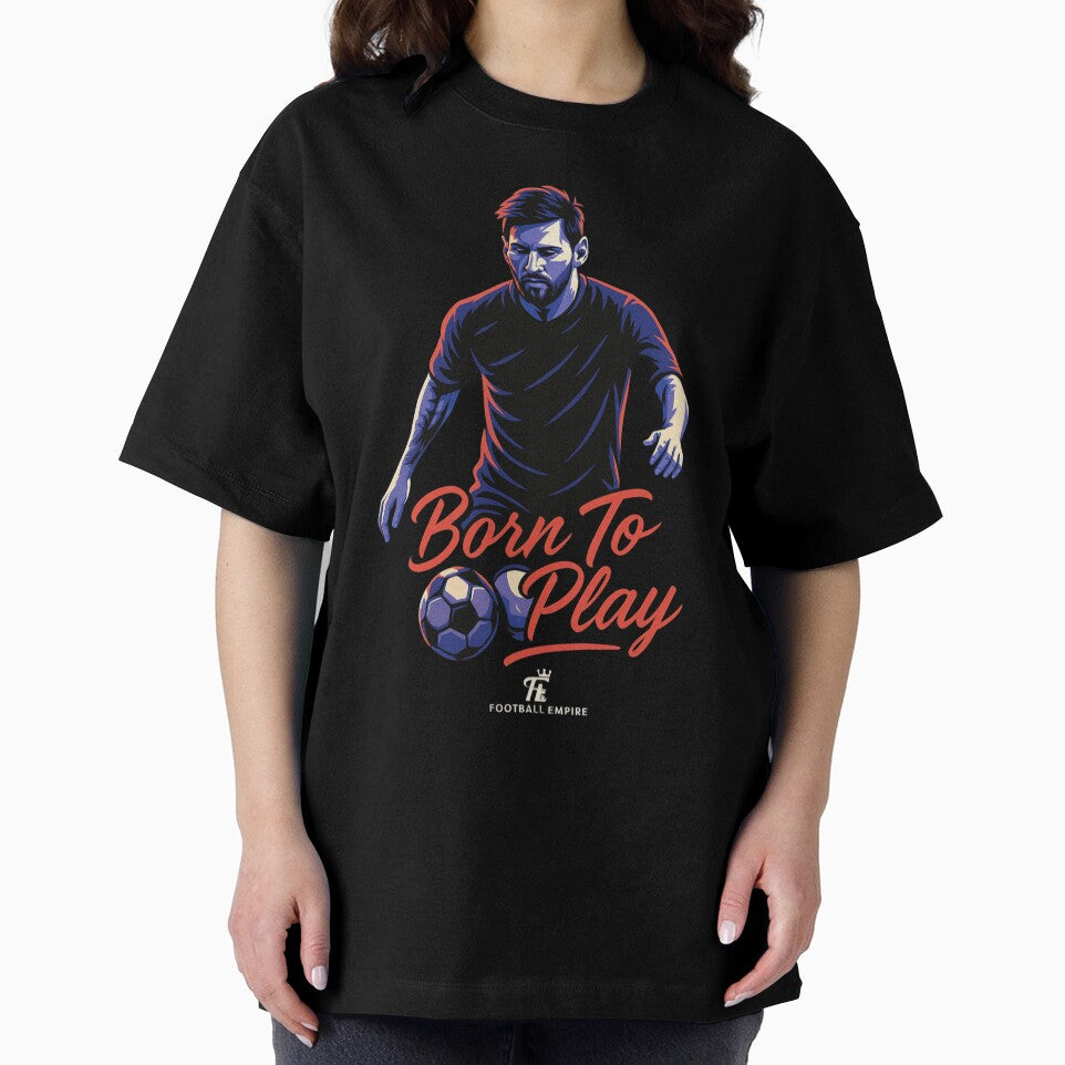Born to Play – Messi-Inspired Football Art by Football Empire