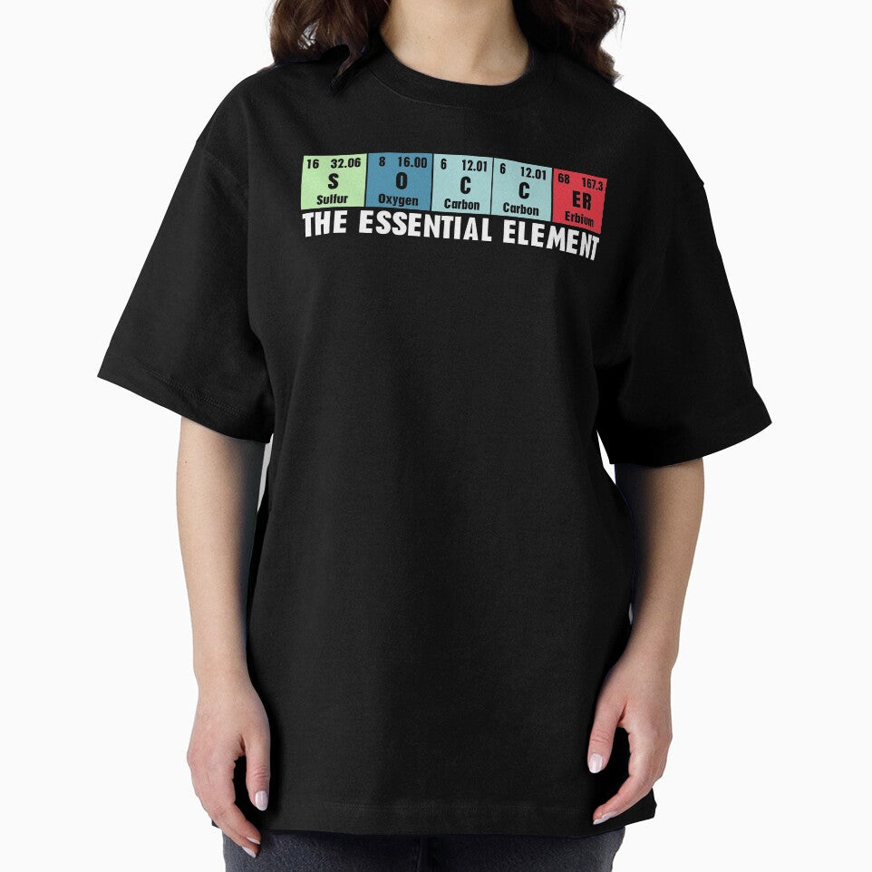 Soccer The Essential Element Periodic Table by Sinful Charm