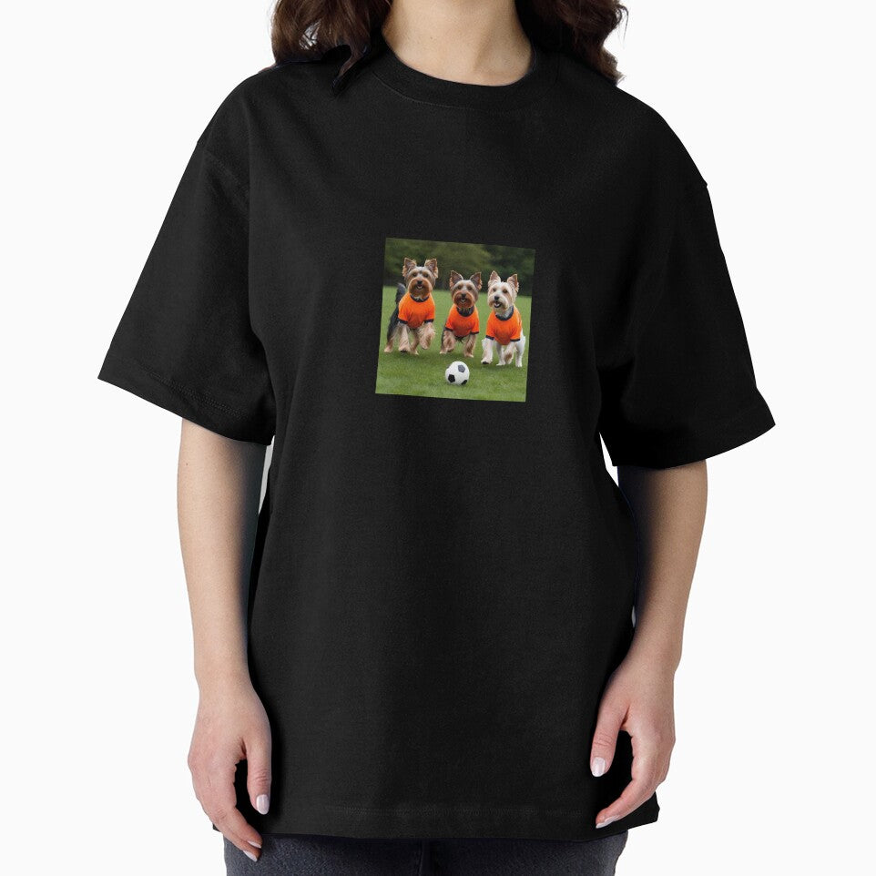 Yorkshire Terriers love football too! Soccer and Dog Lovers - Wolverhampton Wolves - Any dog, any colour by Humour House Designs