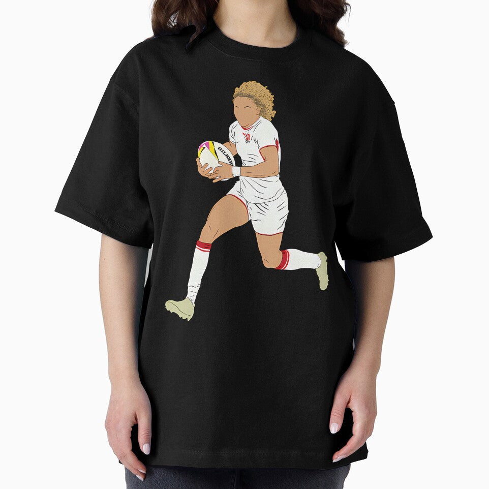 Ellie Kildunne England Rugby Minimalist by BarnesGoldStore