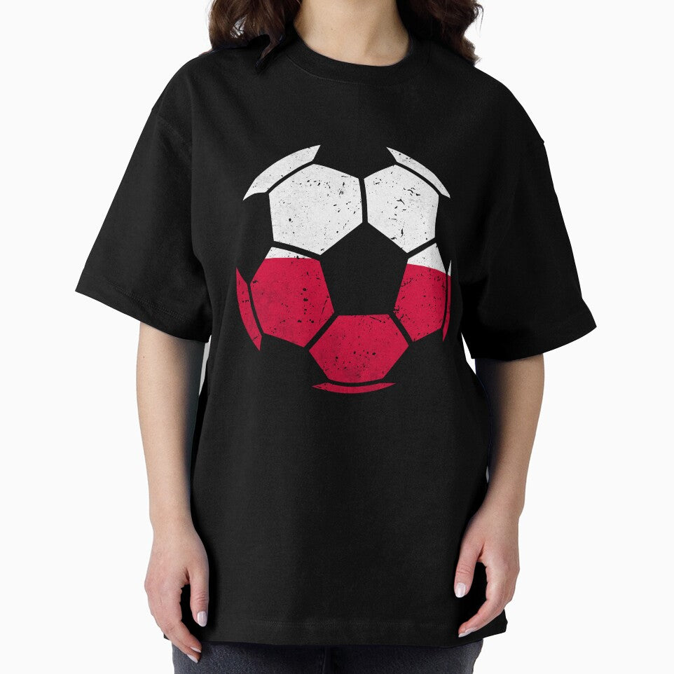 Poland Soccer Ball Flag Jersey Polish Football Fan by EIMgraphic