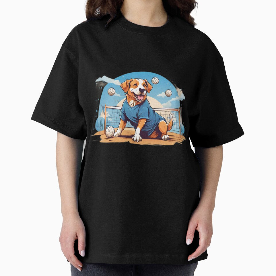 dog playing volleyball by Karaz's Animal Kingdom