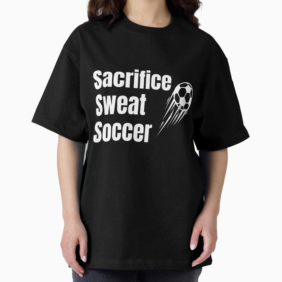 Sacrifice, Sweat, Soccer - white by VasInd