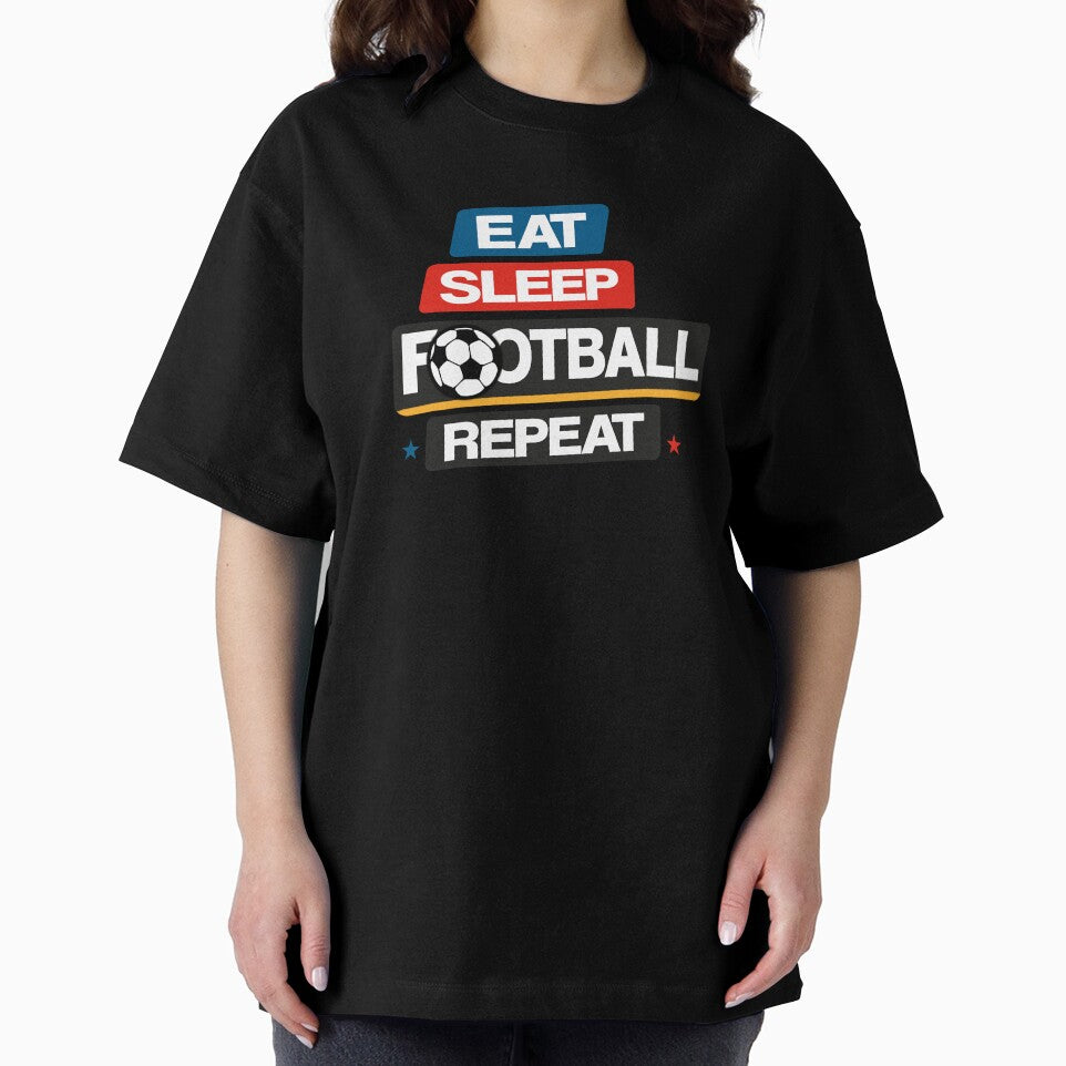 Eat Sleep Football Repeat by FashionHeritage