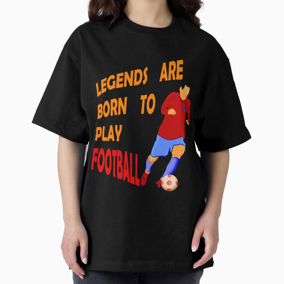 Legends Are Born To Play Football by vineeth