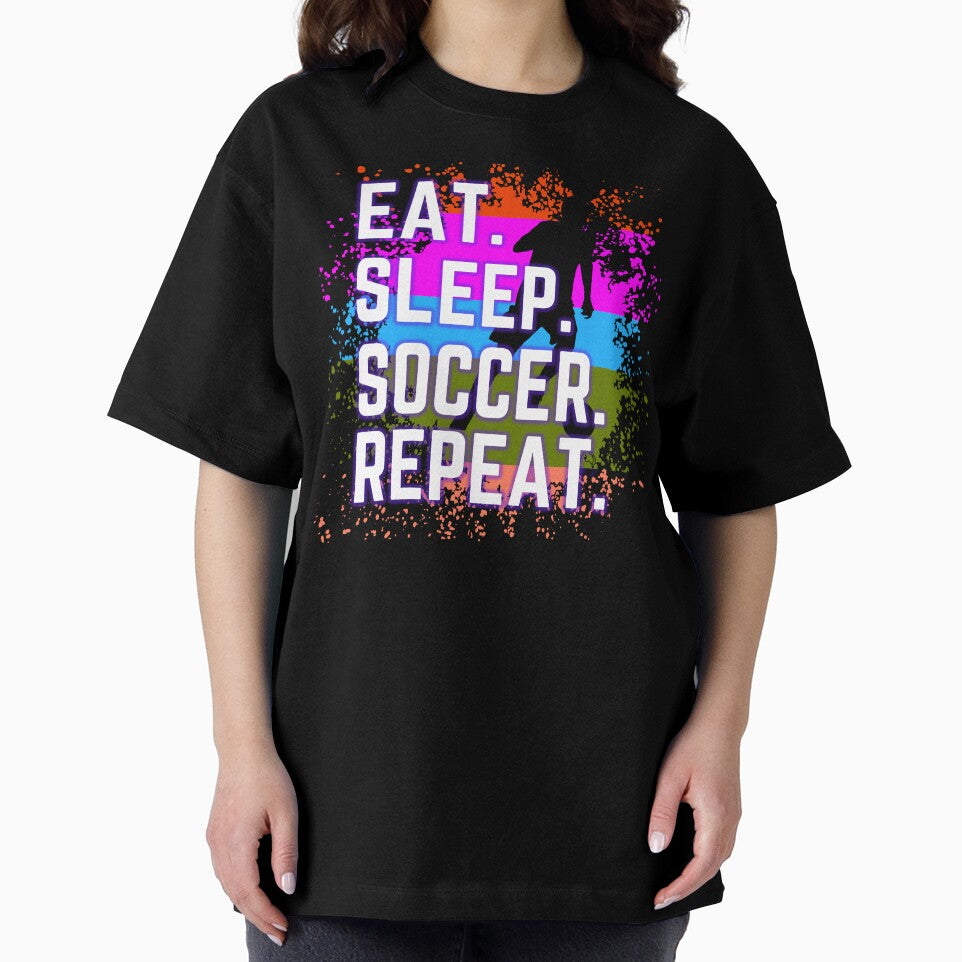 Eat.Sleep.Soccer.Repeat Shirt by bonus24