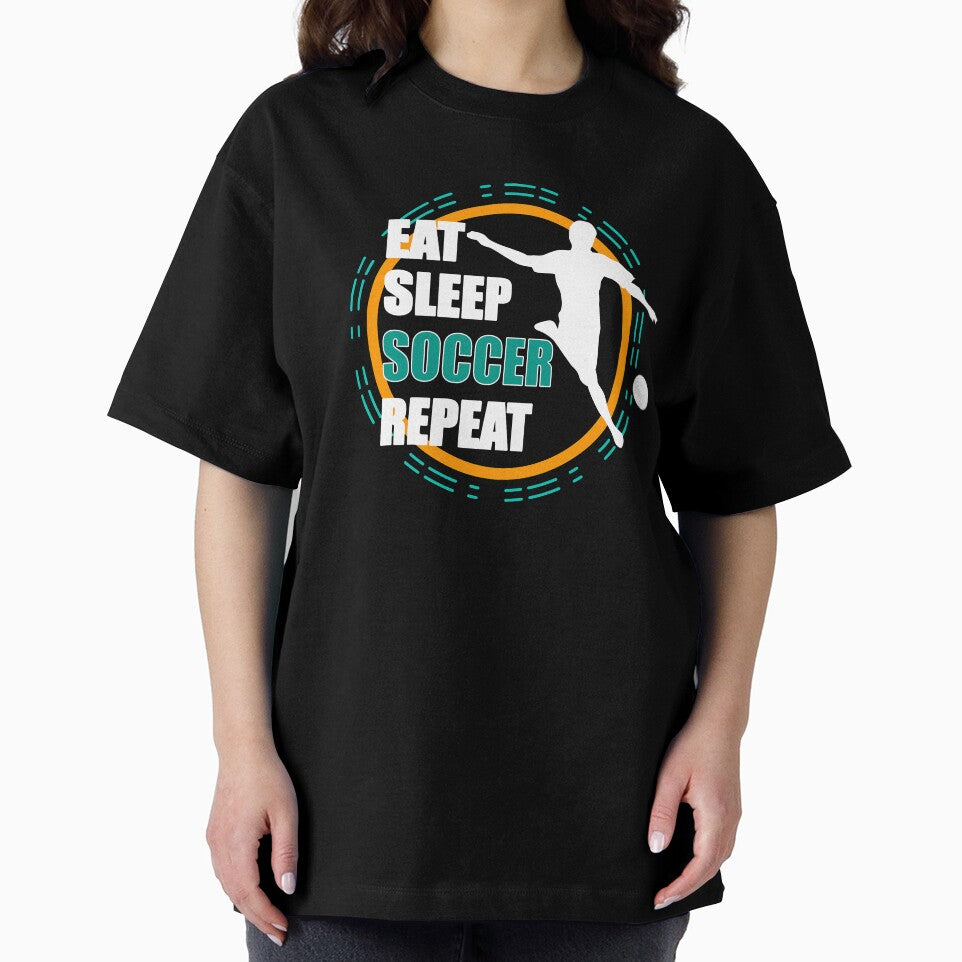 Eat sleep soccer repeat by blikonie
