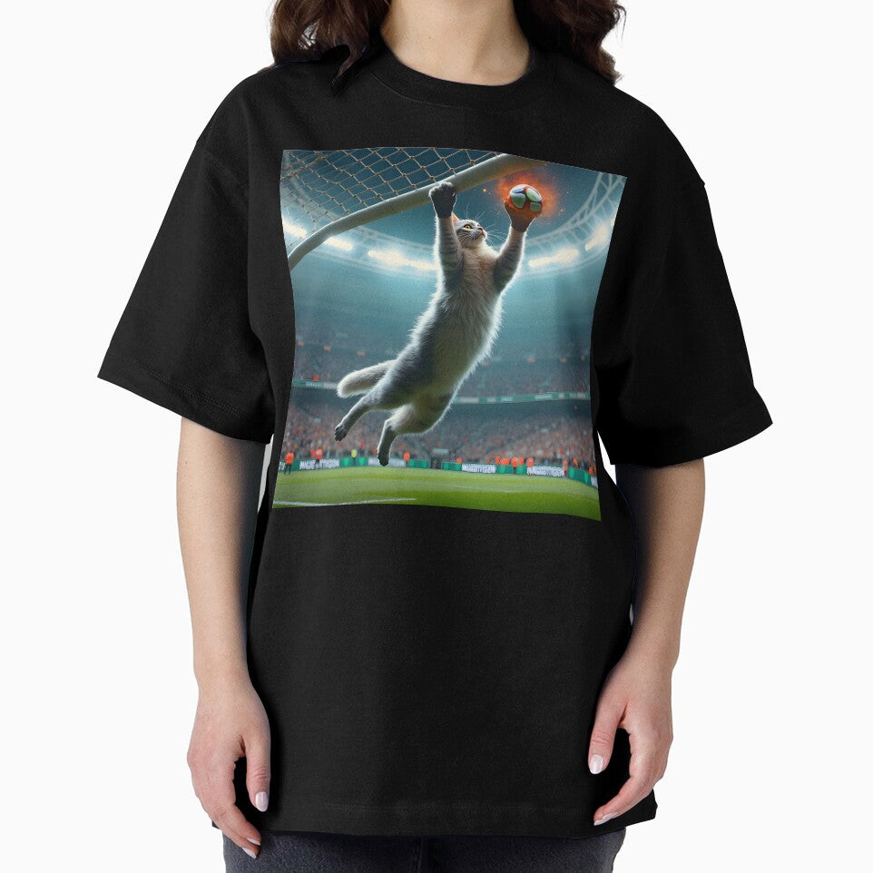 Feline Football Star: Fluffy White Cat Saves Penalty Kick in World Cup 2026 by Creative-RE