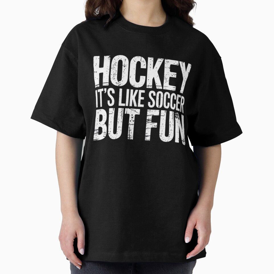 Hockey it's like soccer but fun by SztylishDesigns
