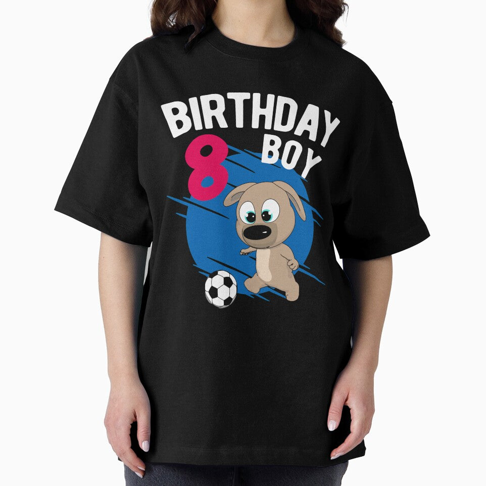 Birthday Boy 8 Years - Pup Soccer by onicon