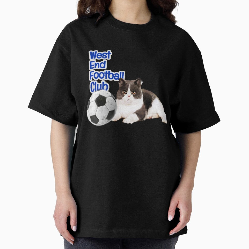 West End Football Club fat cat design by West End FC