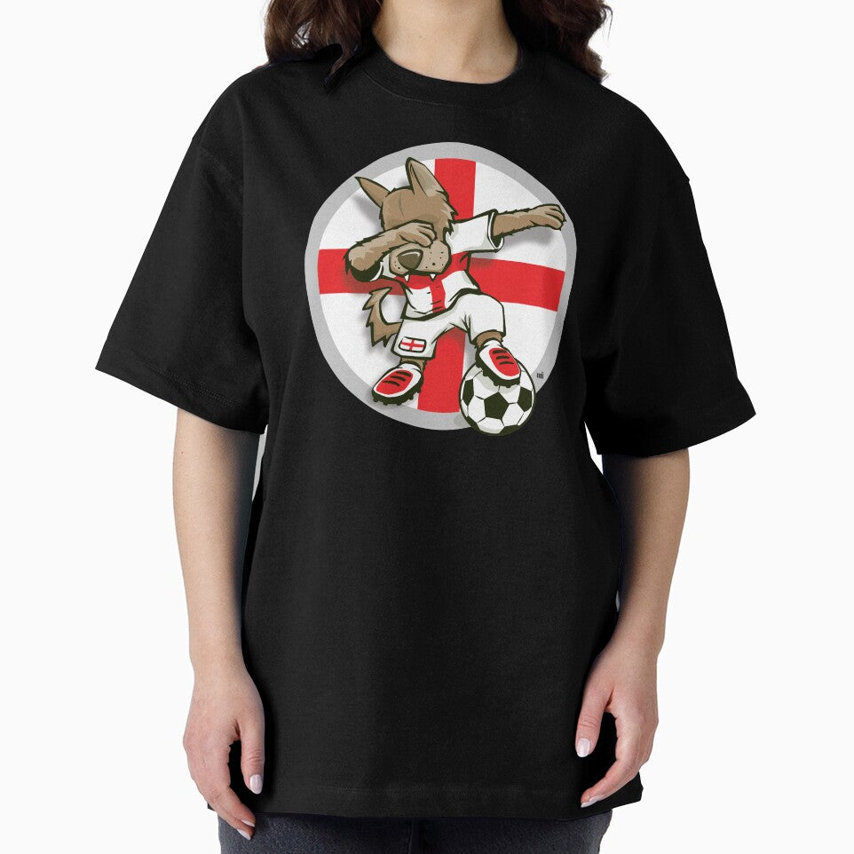 Football Dabbing Dog England by m. i.
