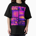 Baseball Field Photo - Ultimate Hypebeast Sunset Design For Any Coach, Leader Or Baseball Player Oversized T-Shirt...
