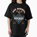 Axe Bombers Hockey Team Oversized T-Shirt Hoodie, Sweatshirt | CoreVibeTees.com