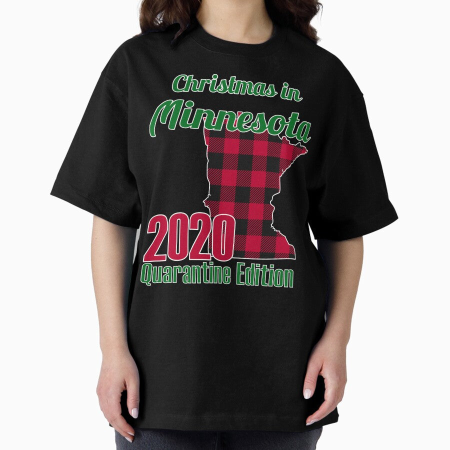 2020 Minnesota Quarantine Christmas Matching Family Oversized T Shirt Hoodie, Sweatshirt | CoreVibeTees.com