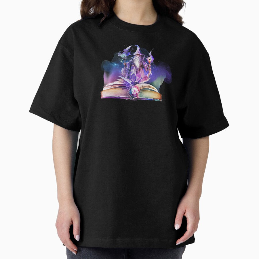 Adventure Awaits Wizard Oversized T Shirt Hoodie, Sweatshirt | CoreVibeTees.com