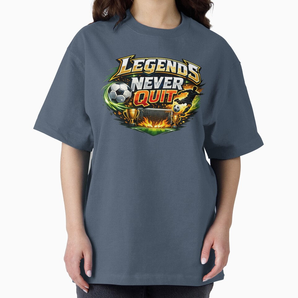 Legends Never Quit Soccer | Motivational Sports by DNHZstore