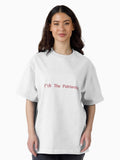 fuck the patriarchy,all too well ,red Oversized T-Shirt Hoodie, Sweatshirt | CoreVibeTees.com (Image 1)