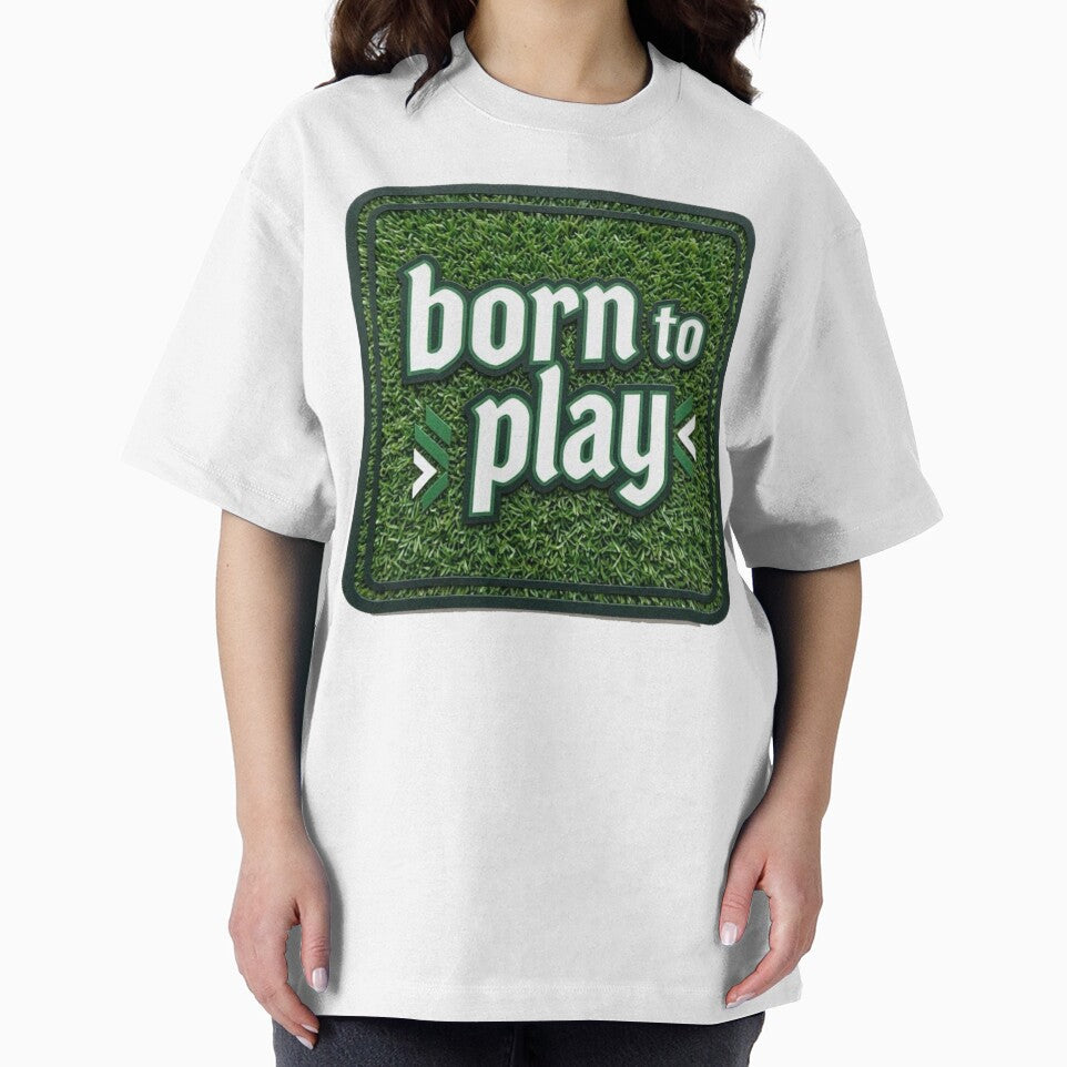 Copy of Born To Play Soccer Typography Sticker by ckartes100