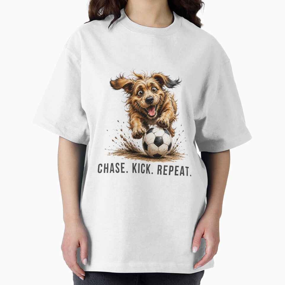 Soccer Scruffy Dog Illustration - Puppy Football gift by PAPIRO SIGLO XXI