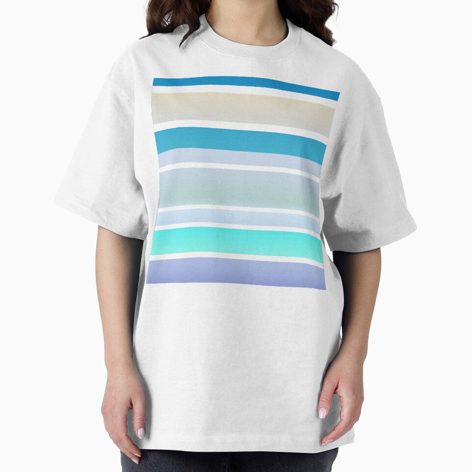 Minimalist blue striped | minimalist colors by lausn