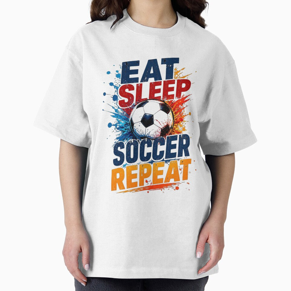 Eat Sleep Soccer Repeat – Passion Lifestyle Design by ABLAT-CREATIONS