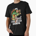 Funny Fishing Reel Cool Grandpa Papa by Crush Retro®