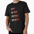 Eat Sleep Futsal Repeat Funny Futsal Player Gift Idea T-Shirt by STTrillionTEES