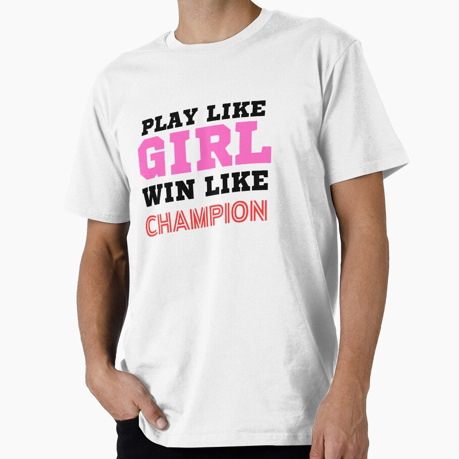 Girl Soccer, Play LIke Girl Win Like Champion by InnovativeGFX
