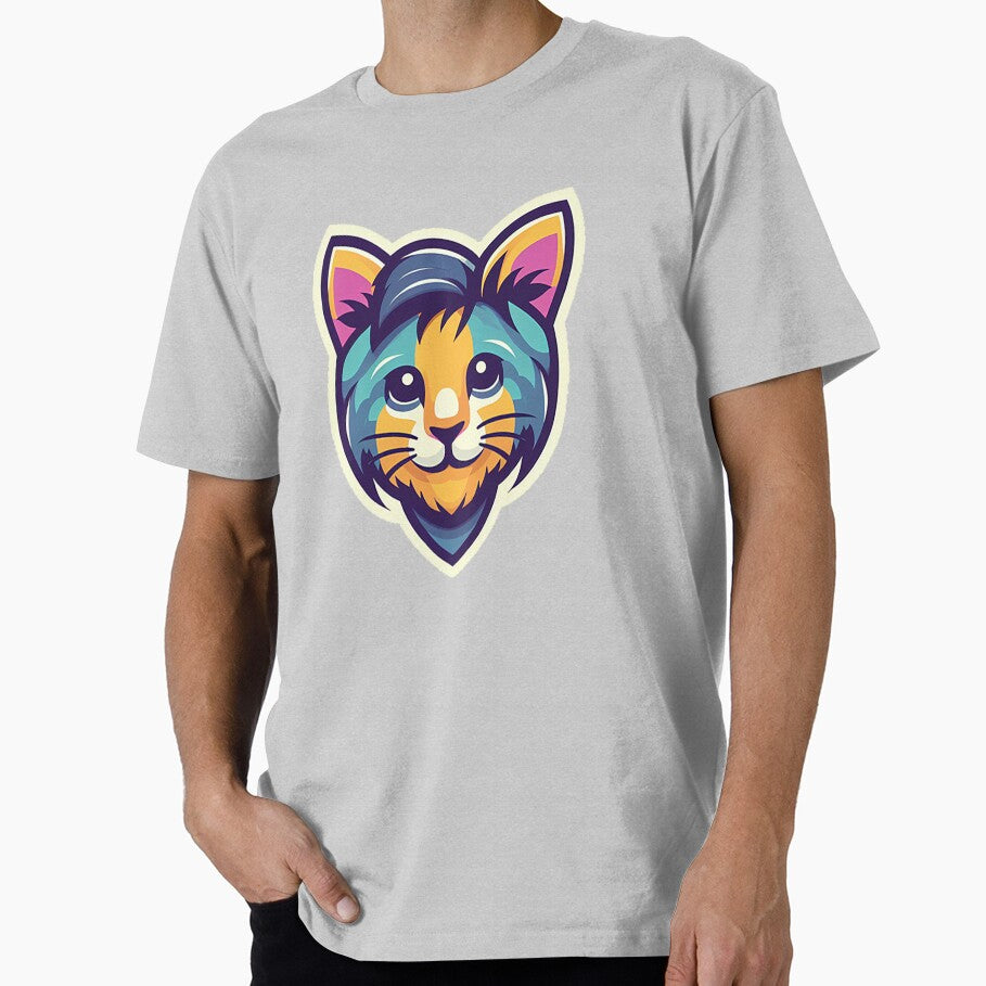 Messi-Inspired Colorful Cat by INVADesign