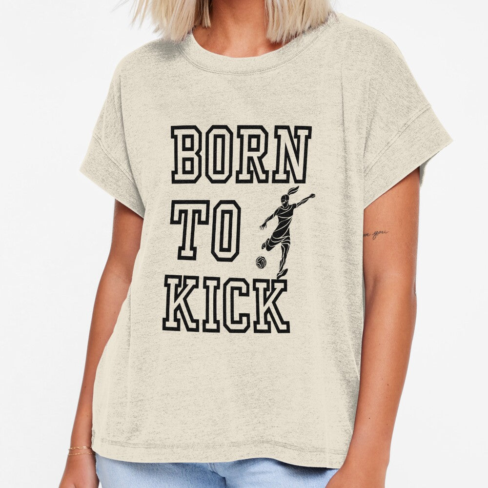 Born to kick Women Soccer by InnovativeGFX