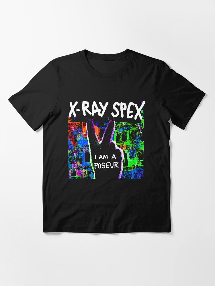 X-RAY SPEX band Essential T-Shirt Style006 Hoodie, Sweatshirt | CoreVibeTees.com (Image 3)