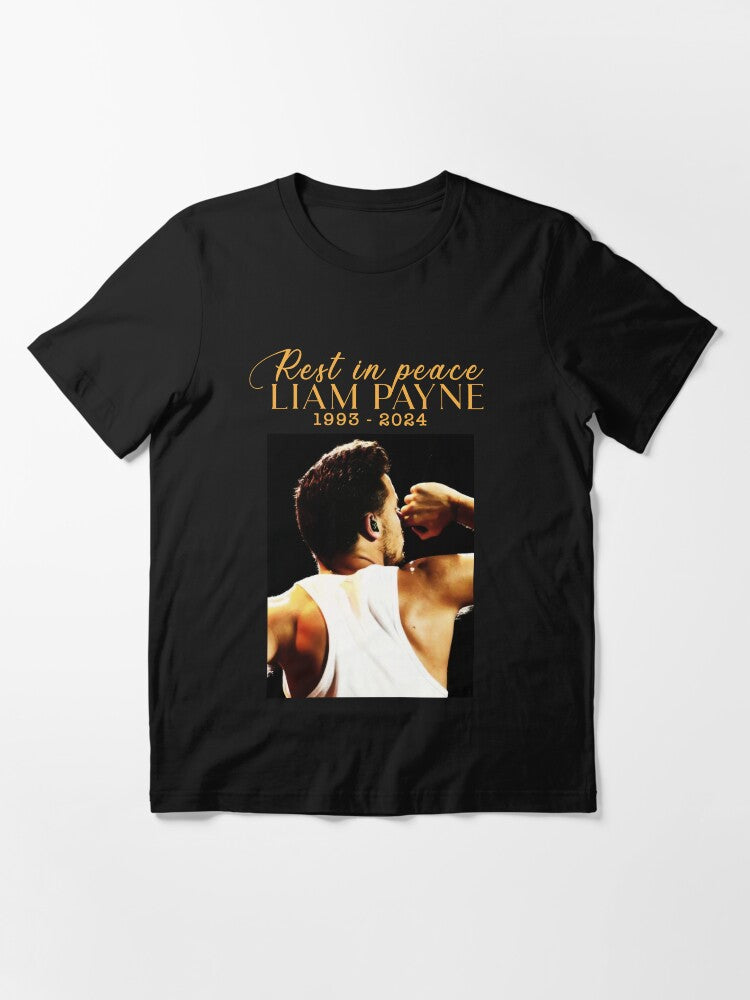 rest in peace liam vintage Essential T-Shirt Hoodie, Sweatshirt | CoreVibeTees.com (Image 3)
