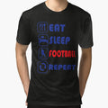 Eat Sleep Football Repeat, Football Fan Gift, Soccer Gift, Funny Football by FootyLocker