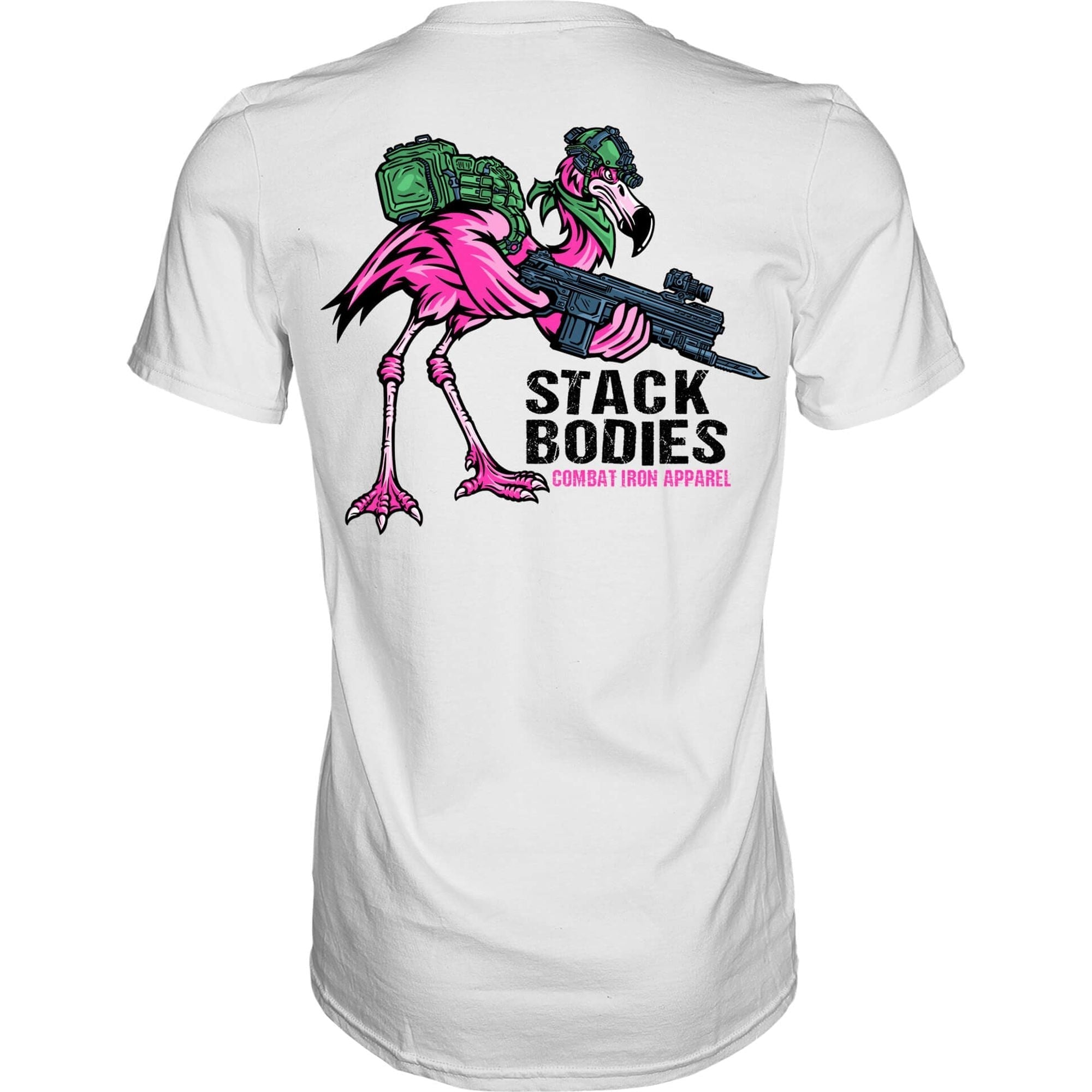 Flamingo Operator Stack Bodies Men's T-Shirt Hoodie, Sweatshirt | CoreVibeTees.com (Image 3)