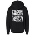 Stackin' Commies & Bangin' Mommies Fleece Lined Hoodies T-Shirts, Sweatshirt | CoreVibeTees.com (Image 1)