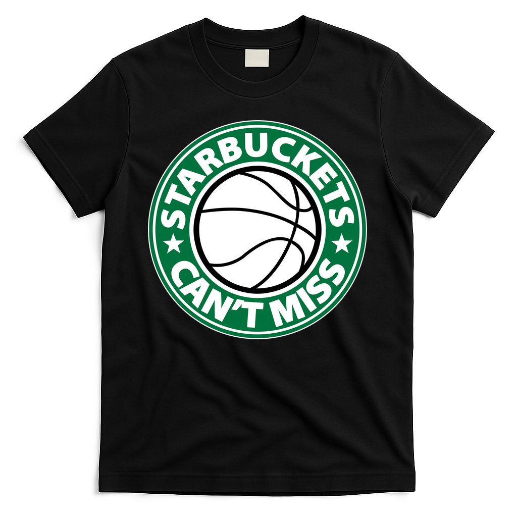 Starbuckets Can't Miss Basketball T-Shirt Hoodie, Sweatshirt | CoreVibeTees.com