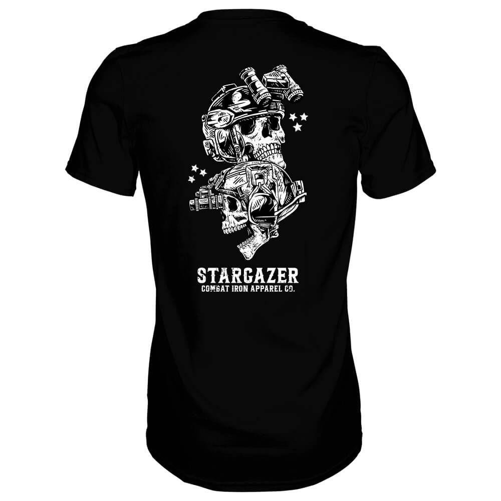 Stargazer Operator Skull's Men's T-Shirt Hoodie, Sweatshirt | CoreVibeTees.com (Image 1)