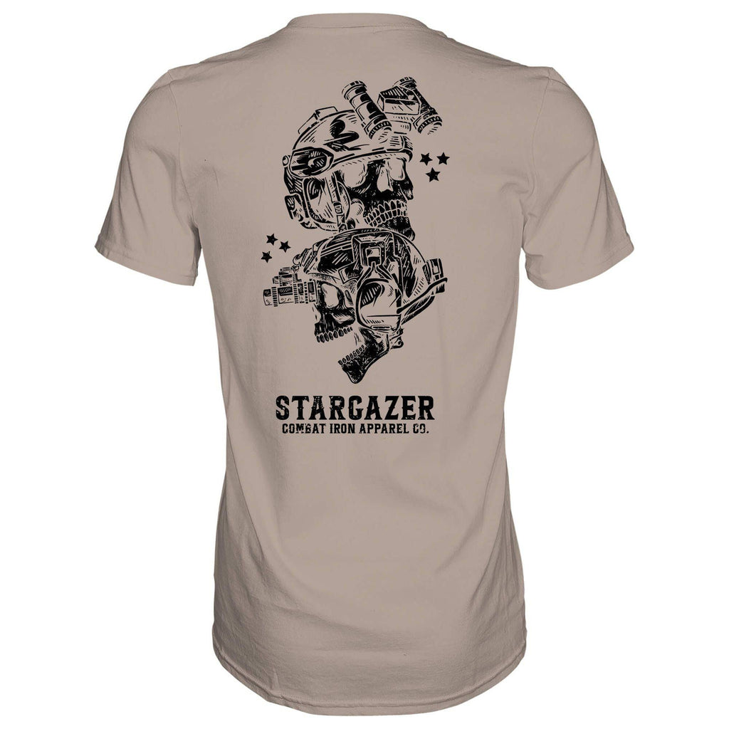 Stargazer Operator Skull's Men's T-Shirt Hoodie, Sweatshirt | CoreVibeTees.com (Image 3)